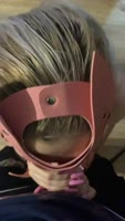 Viola Alaska's Masked Pleasure: Handcuffed Blowjob & Deepthroat