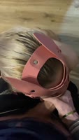 Viola Alaska's Masked Pleasure: Handcuffed Blowjob & Deepthroat