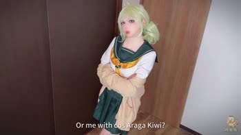 JiJiaoLian's Magical Girl Cosplay: A Sweet Treat in High Heels
