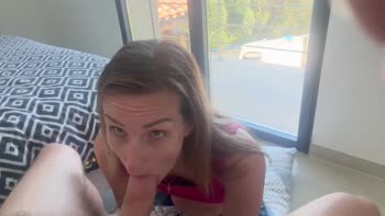 Savor My POV Blowjob & Swallow - No Hands, No Filter!