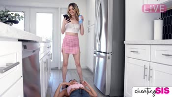 Demi Hawks & Brianna Arson Share Stepbrother Parker Ambrose in Thirsty Threesome