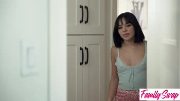 Aria Valencia Caught Spying: Lolly Dames Seduces Ricky Spanish in Sizzling Swapdad Orgy