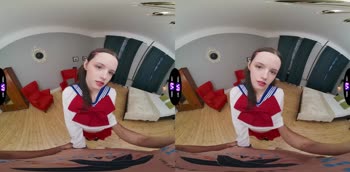 Daa's Virtual Reality Delight: Anime Outfit POV Blowjob Frenzy