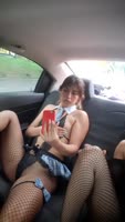 AgataAndAnya's Sizzling Lingerie Lesbians: Public Lust in HD