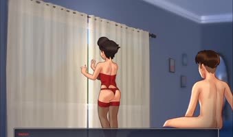 FuxSand's Summer Surprise: Romantic Roughness in Summertime Saga