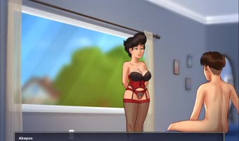 FuxSand's Summer Surprise: Romantic Roughness in Summertime Saga