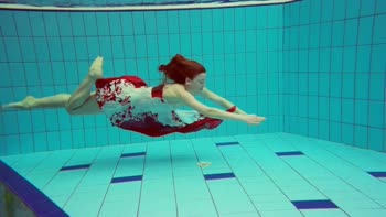 Marketa's Sizzling Underwater Solo