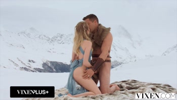 VIXEN Beautiful Blonde Bella Spark Ditches Boring BF For Passionate Outdoor Sex With Stranger