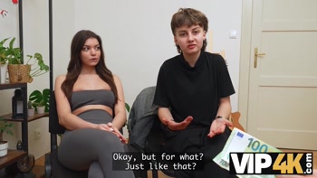 VIP4K. A Femboy Sold her Girlfriend's Pussy