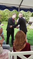 The secret to a Happy Marriage is the Bride's Big Natural Tits
