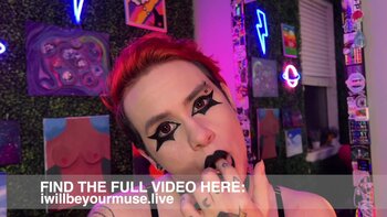 iwillbeyourmuse - Muse's Gothic Seduction: Eye Contact Intensity