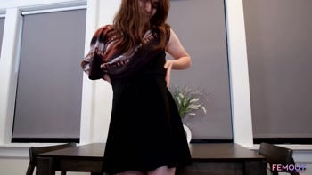 Tanny's Tempting Tease: Small Tits Strip Show