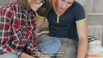 Serpente Edita Teaches Nerdy Teen (18+) a Lesson in Lust
