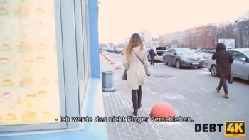 Roxy Lips' Debt Seduction: Russian Teen (18+)'s Tattooed Temptation