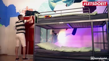 Lika Star's Surprise Fling with Sam Bourne at Horny Hostel
