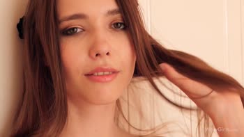 Mila Azul Unleashes Her Alluring Big Tits in Lingerie Tease