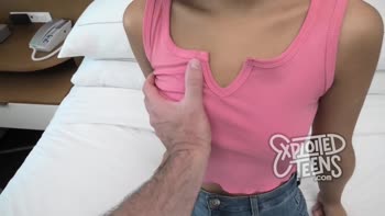 Puerto Rican Cutie's First Porn Debut: Braces, Blowjobs & Big Dick