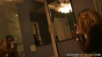 Harmonie Marquise's Black Teen (18+) Seduction with Chad White
