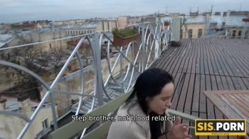 Martin Spell Teaches Stepsister to Blow Him Back After a Smoke