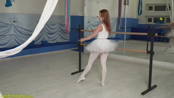 Teen (18+) Ballerina Nicole Murkovski's Flexi Sex Adventure
