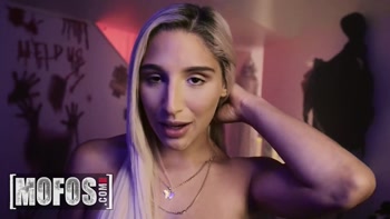 MOFOS - Abella Danger Turns Up The Heat On Halloween By Taking A Deep, Spooky Pounding