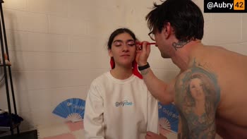 Aubry's Nympho Girlfriend Experience: Rough Sex & Blowjob with Celtic Iron