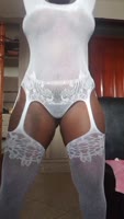 Hanifasexy's Phone Seduction: Lingerie Stripping & Wide Open Ass Cheeks