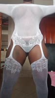 Hanifasexy's Phone Seduction: Lingerie Stripping & Wide Open Ass Cheeks