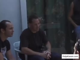 Katja's Curvy Bod Gets Plowed by Multiple Cocks in Sizzling Gangbang
