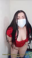 Petite Latina Babe Anastasiya Khalifa Masturbates for Your Eyes