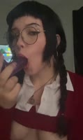 Kgirlfriend's Nerd Girl Sucks Dick in High Definition 60FPS
