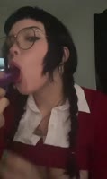 Kgirlfriend's Nerd Girl Sucks Dick in High Definition 60FPS