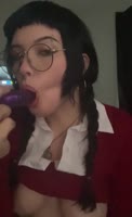Kgirlfriend's Nerd Girl Sucks Dick in High Definition 60FPS
