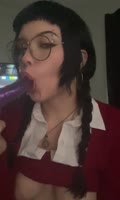 Kgirlfriend's Nerd Girl Sucks Dick in High Definition 60FPS