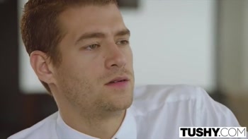 TUSHY Hot assistant punished and ass fucked by boss