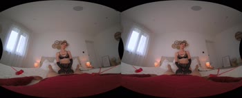 Little Caprice's Virtual Reality Tease: Tied Up for a Big Dick Pleasure