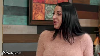 Angela White's Aussie Dream: A Lesbian Threesome with Friends