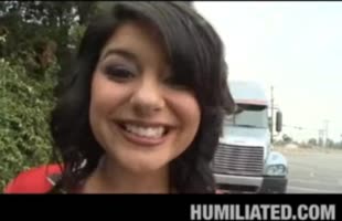 Truck Stop Cum Slut Christina