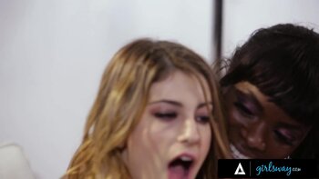 Kristen Scott's Dirty Threesome: Elsa Jean & Ana Foxxx Get Down