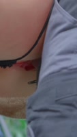 Ginger Fucks Her Boyfriend's Daddy in the Forest