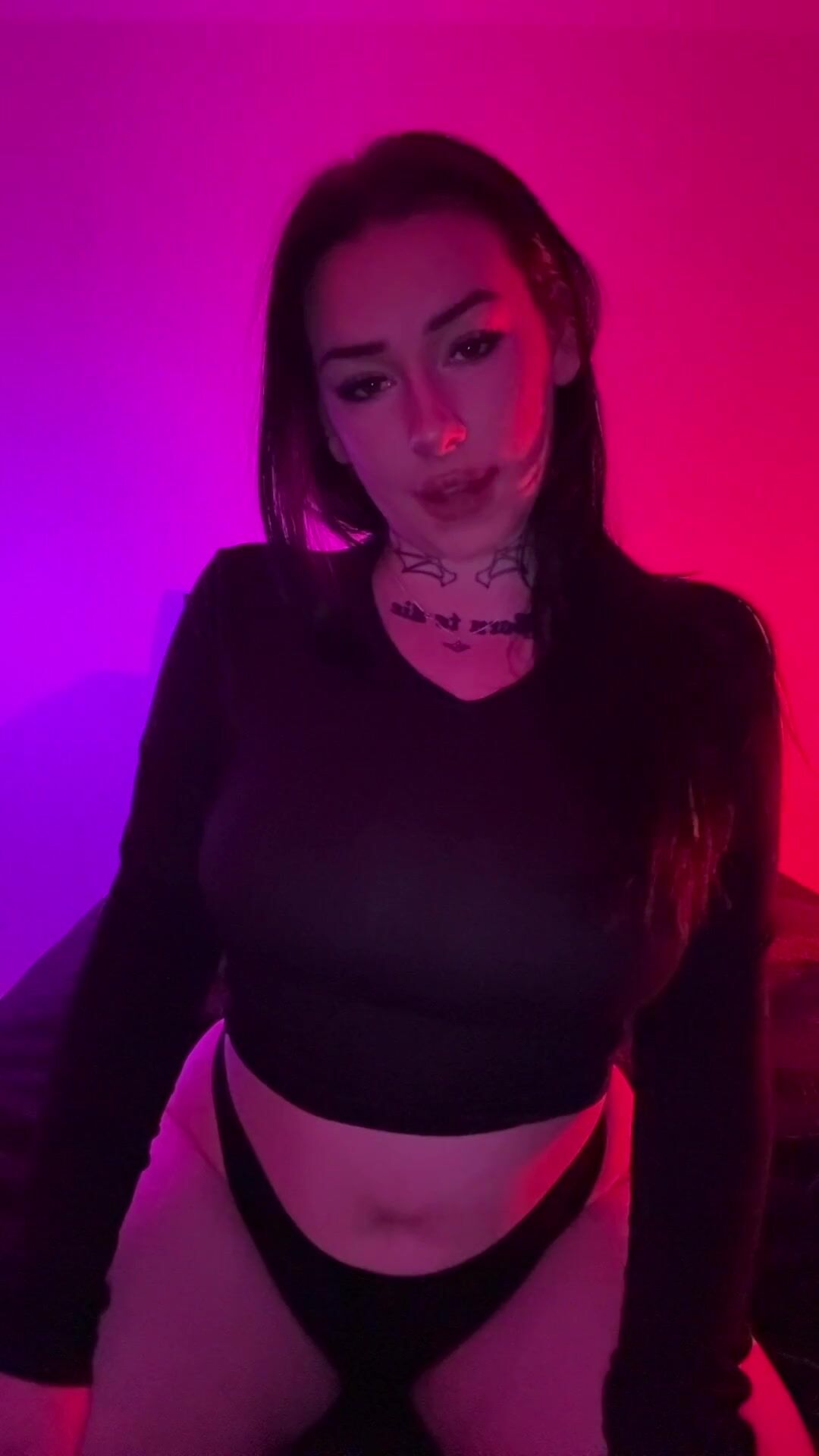 British Goth with Huge Ass JOI