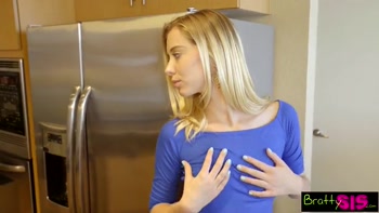 Bratty Sis - Pervy Dad Fucks Daughter While Step Mom Is Near! S3: