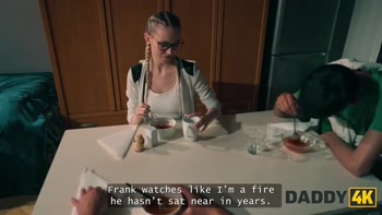DADDY4K. Young blonde cheats on her boyfriend