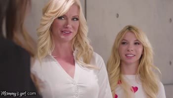 Stepmom Steals Threesome With Boss & Stepdaughter Dava Foxx