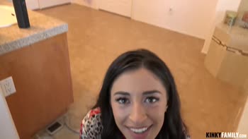 My Teen (18+) Stepsis Craves My Dick in POV