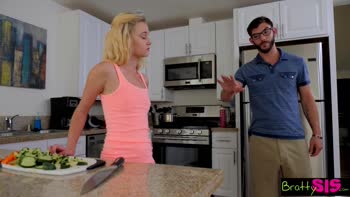 Bratty Sis - Tiny Step Sis Loves The Taste Of My Cum