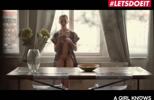 LETSDOEIT - Kinky StepsSisters Pley With Their Sweet Cunts While Home Alone