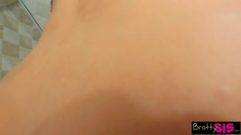 Lana Rhoades' Bathroom Bang: Big Ass, Big Tits, and Rough Sex