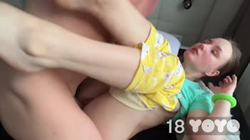 18_yoyo - Yoyo's Stepfather Creampie Fantasy: Petite Teen (18+)'s Big Cock Delight