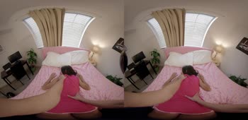 Stepdad's Sinful Massage with Petite Brunette Freya Von Doom